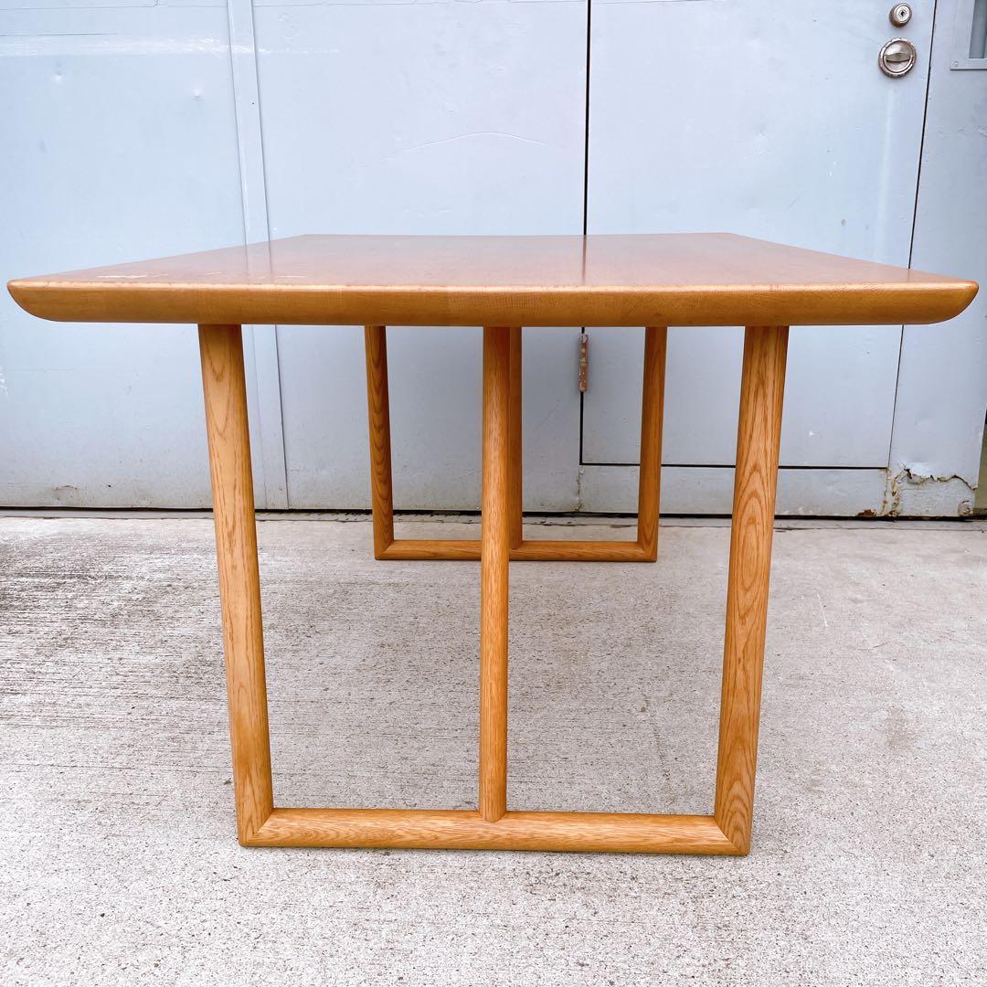 【送料込】日進木工 ACTUS フォルムス Forms ダイニング 机 無垢材