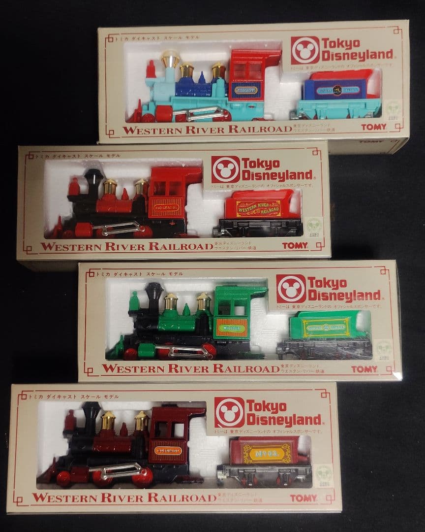東京ディズニーランド　ウエスタン・リバー鉄道　スケールモデル TOMY