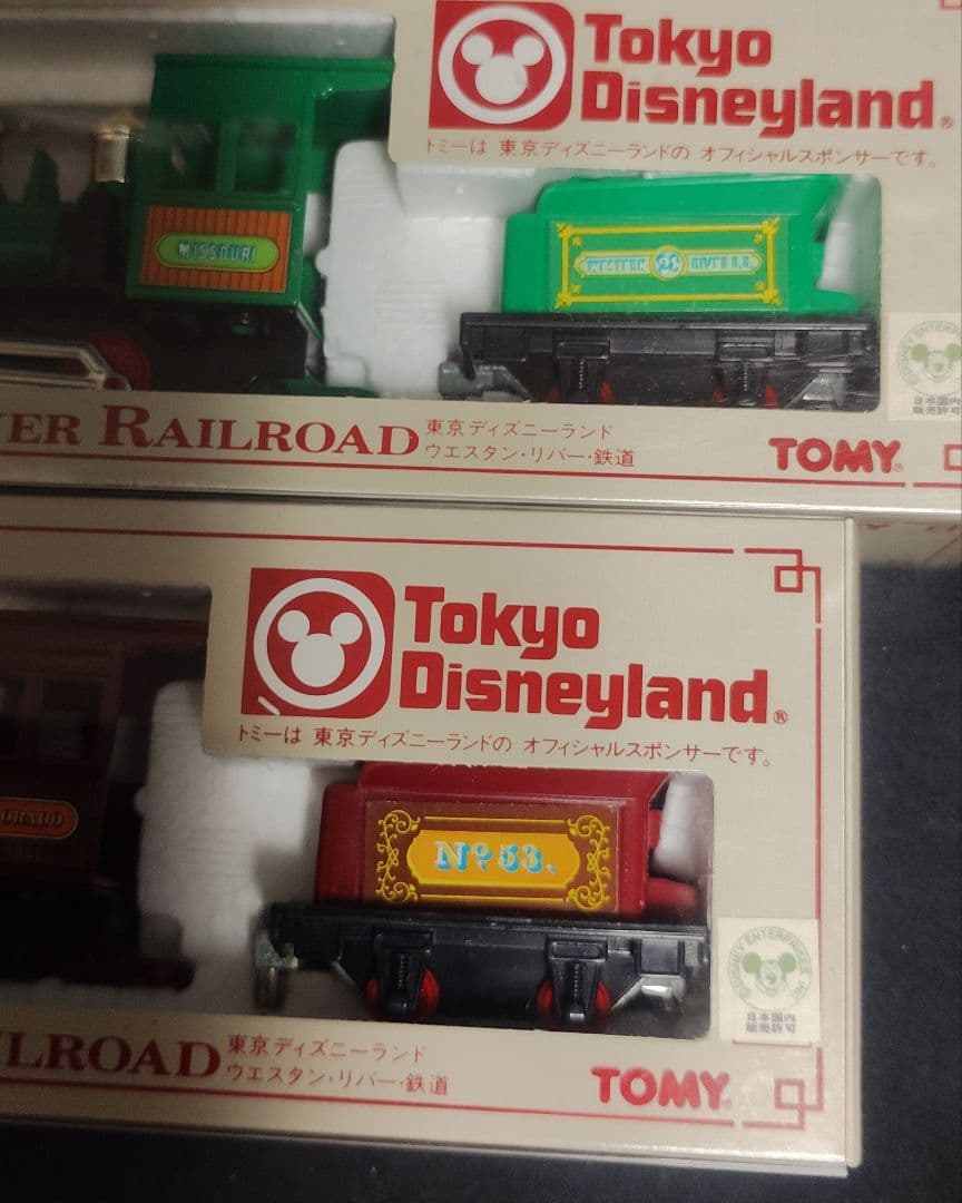 東京ディズニーランド　ウエスタン・リバー鉄道　スケールモデル TOMY