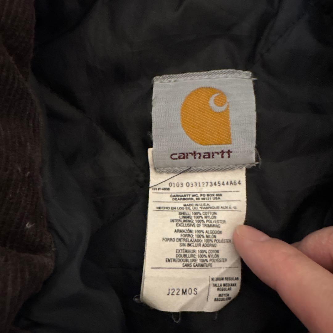 カーハート　トラディショナルジャケット J22モースグーリン