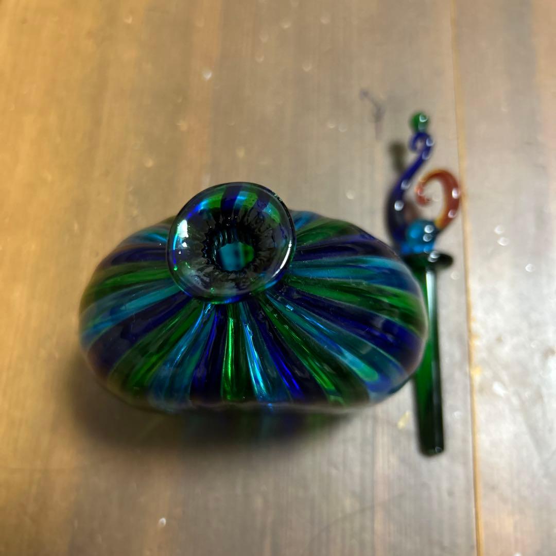 F & M Ballarin ヴェネチアンガラス 香水瓶大　ムラーノ　工芸品
