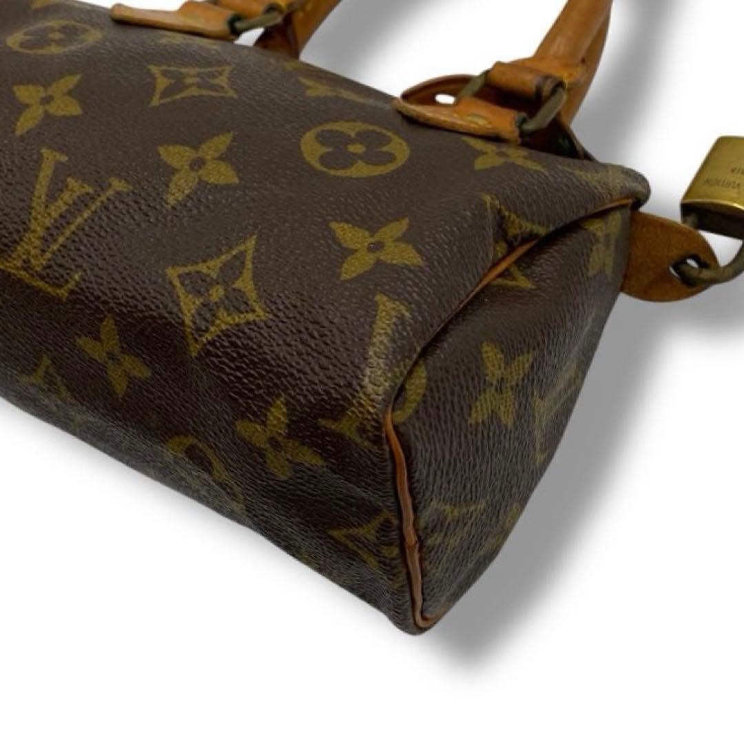 美品 ルイヴィトン モノグラム ナノ スピーディ ショルダーバッグ ビンテージ