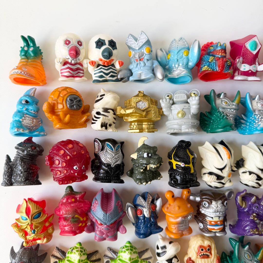 ウルトラマン　怪獣　指人形　まとめ売り　ソフビ　フィギュア　ウー　ジャミラ