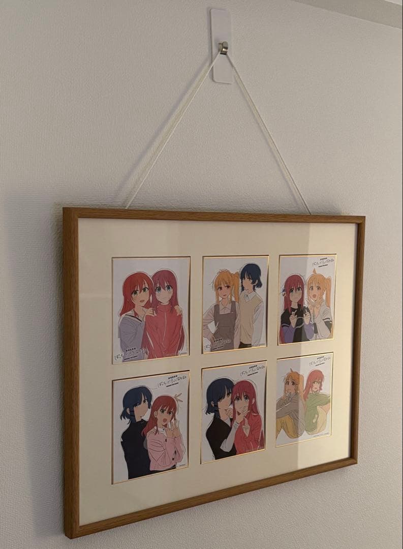 劇場総集編ぼっち・ざ・ろっく！ Re:Re: 特典 色紙 全6種+ 額縁セット