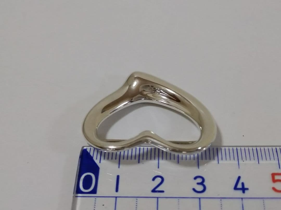 ティファニー　 TIFFANY　オープンハート　ブローチ　Ｌサイズ