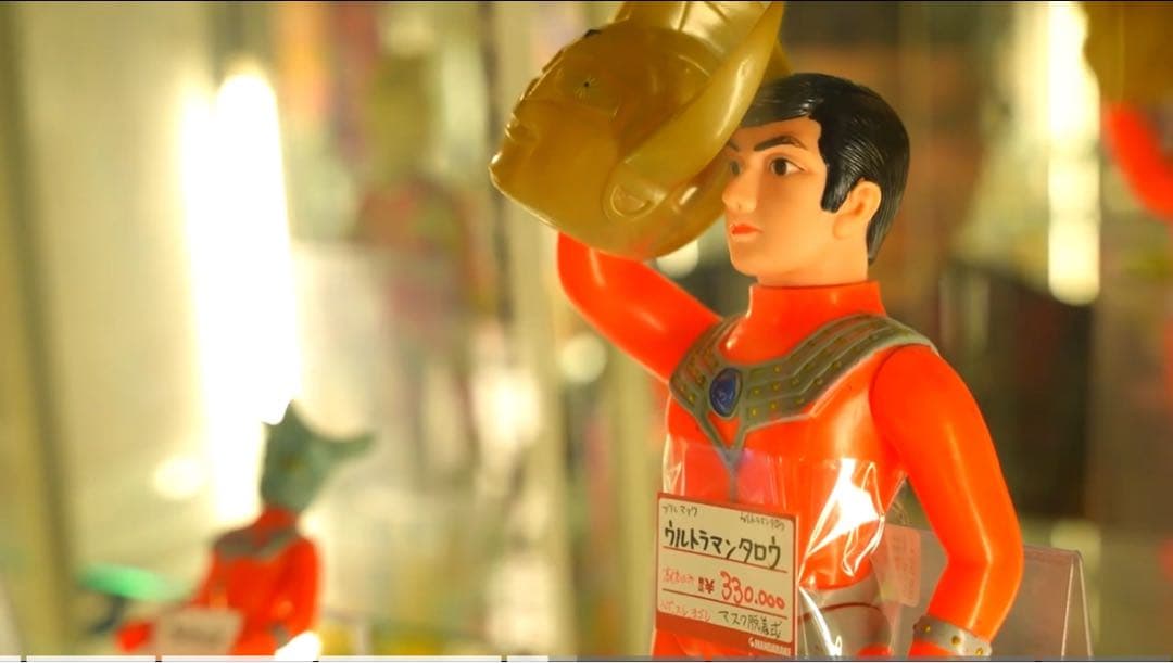 ウルトラマンタロウ ソフビ 面取れ ブルマァク 当時物