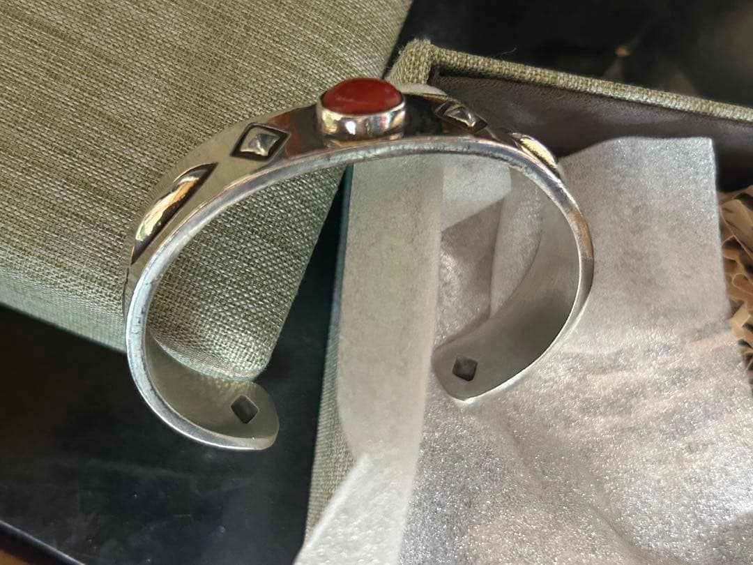 Herman Smith　ハーマンスミス　バングル　コーラル