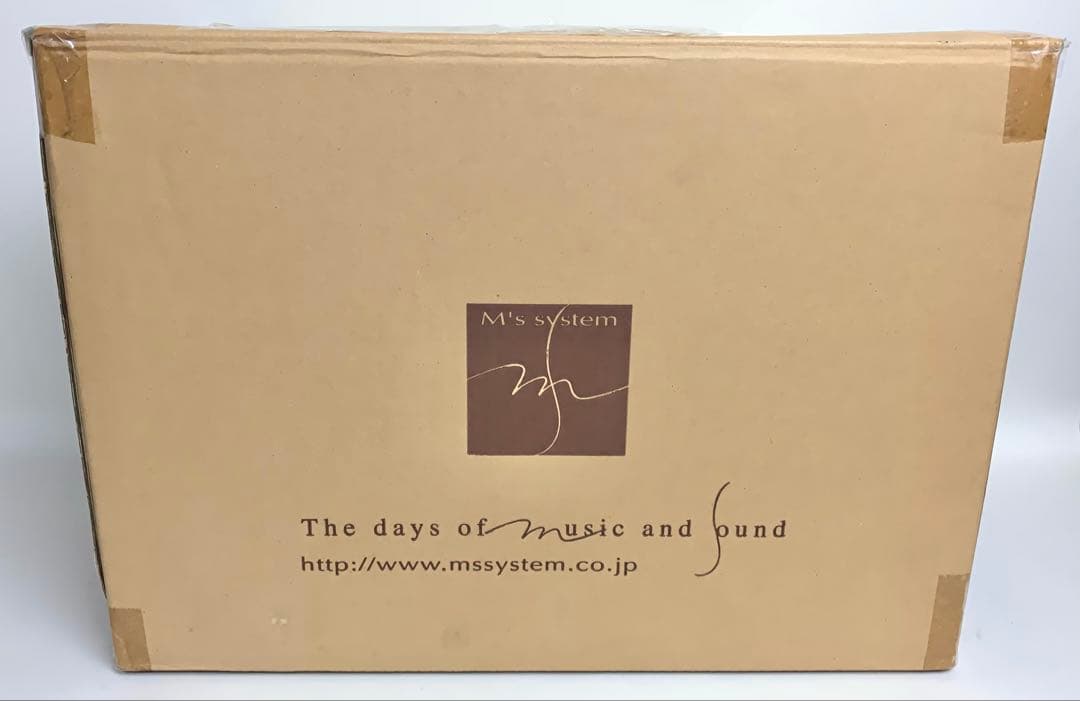 【未使用】M’s system 波動スピーカー MS1001-M メープル