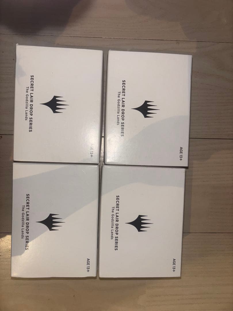 【未開封】SECRET Lair ゴジラランド 4セット