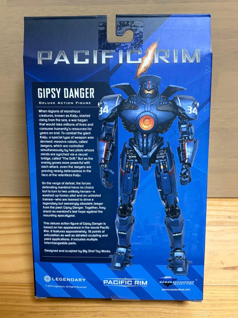 パシフィックリム ジプシーデンジャー デラックスアクションフィギュア