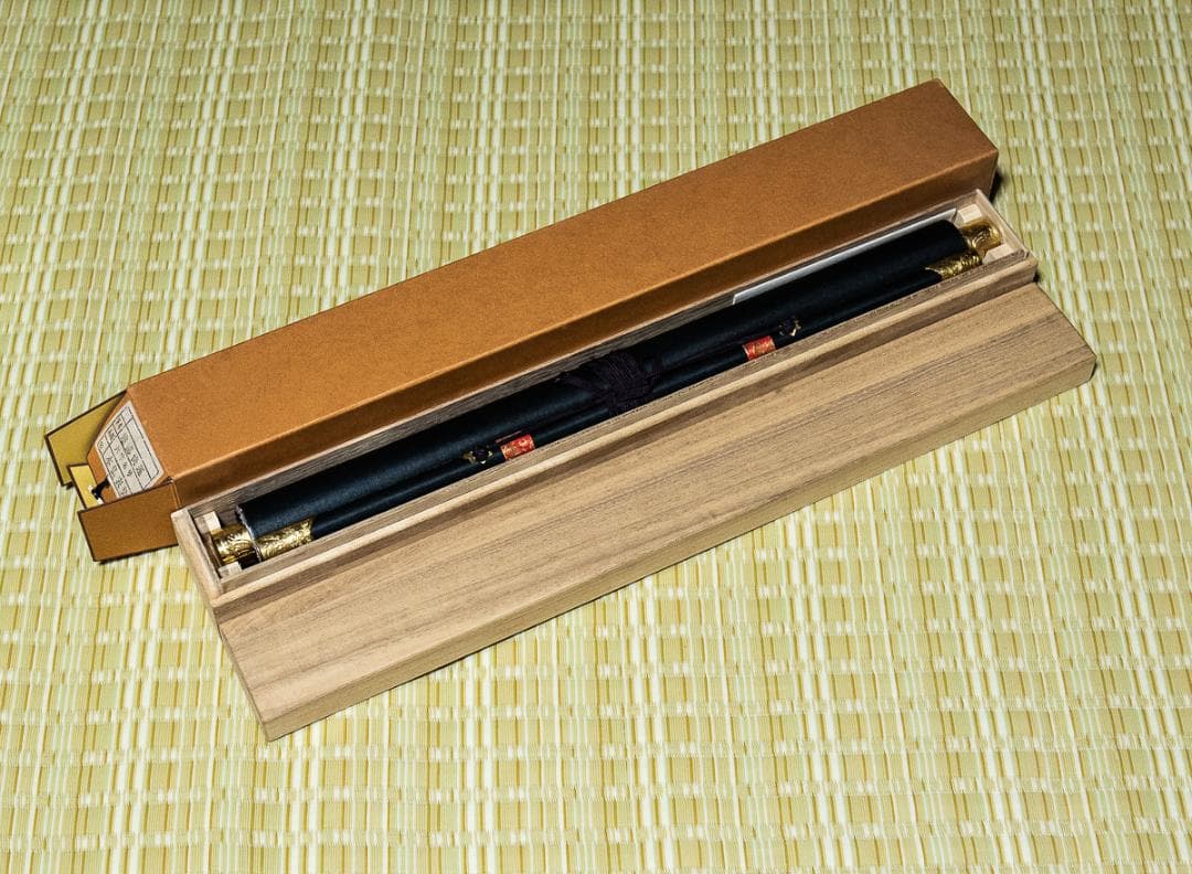 掛軸-980　高野山　建部快運　「南無阿弥陀仏」　共箱　名号　88歳時の揮毫