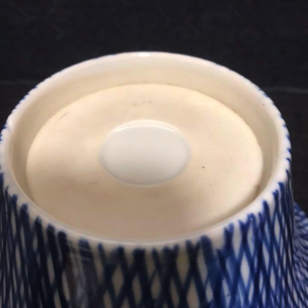 江戸期※（コメント欄参照）古伊万里　珍品　絡子？網手？紋様　中鉢　本物保証