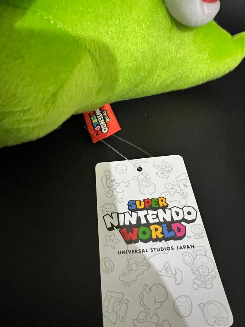 USJ限定✩︎ 特大　ヨッシー 大型ぬいぐるみ スーパーニンテンドーワールドタグ付