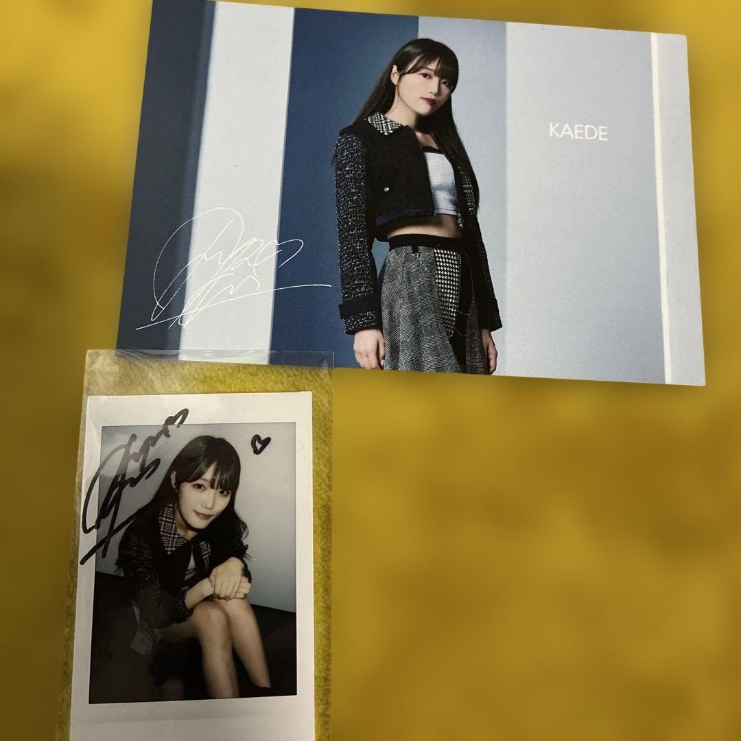 passcode 高嶋楓 KAÉDE サイン入りチェキとメッセージカード