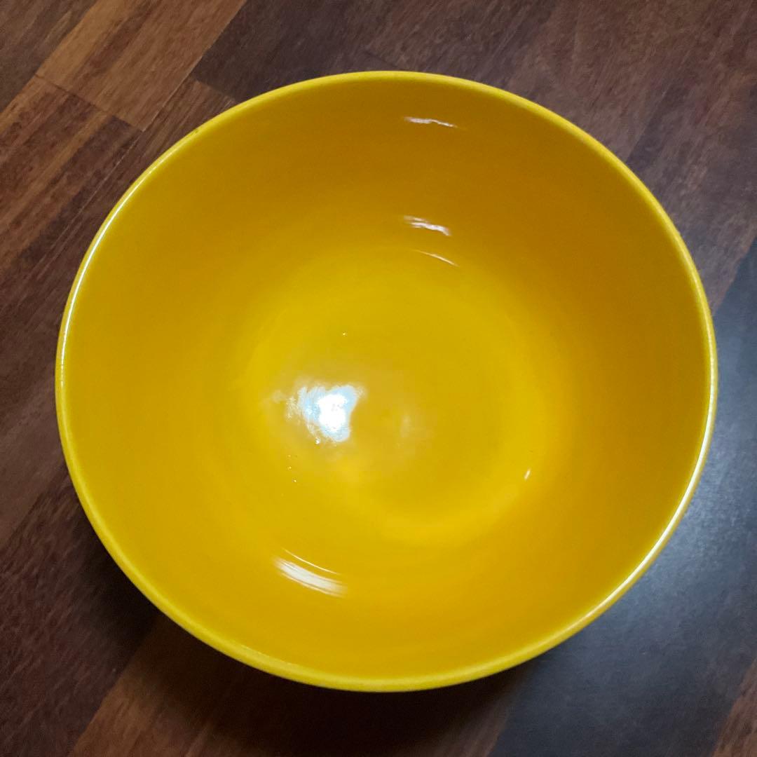 菓子器 黄交趾 茶道具 古物、木箱