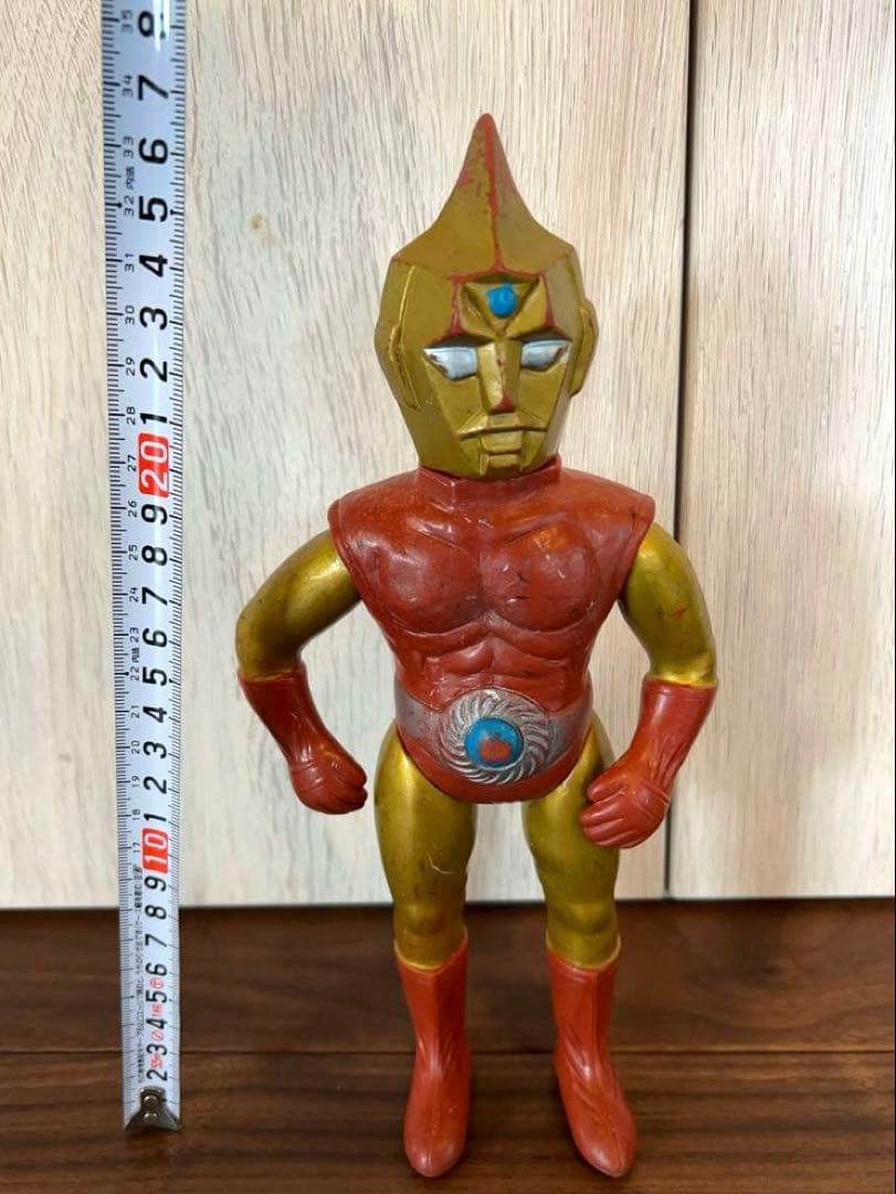 スペクトルマン　当時物　ソフビ　特撮　フジテレビ　昭和レトロ