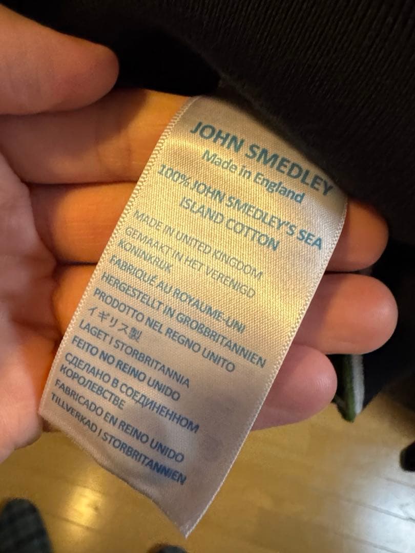[美品] JOHN SMEDLEY ポロニット Romie ジョンスメドレー