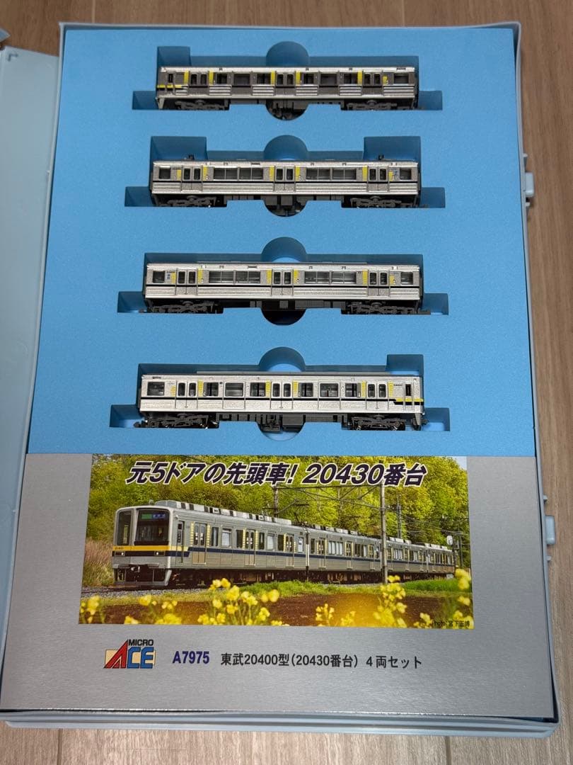 マイクロエースA-7975 東武20400型(20430番台)4両セット