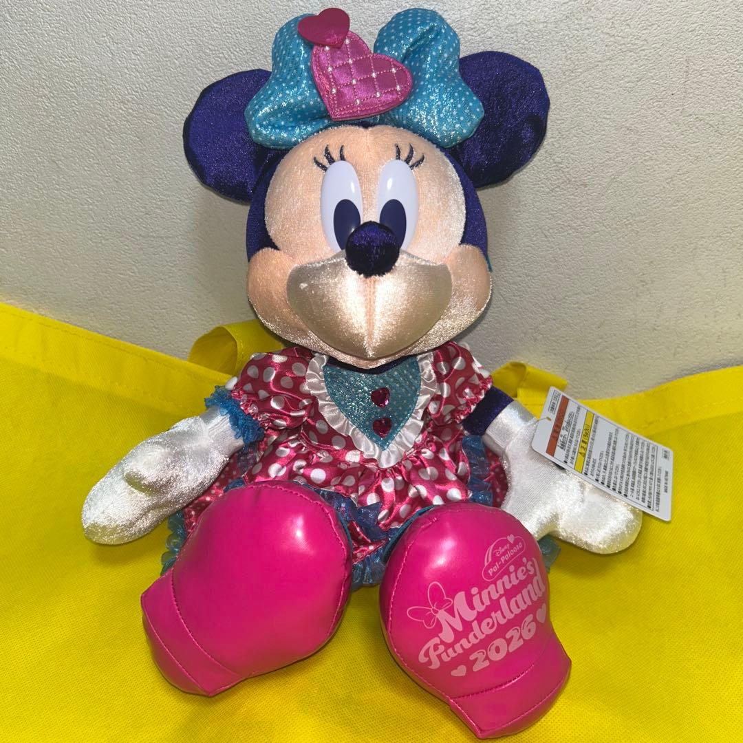 ミニーのファンダーランド　パルパルーザ　ぬいぐるみ　2026