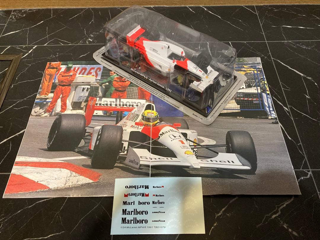 日本未発売　マルボロデカールセット　ビッグスケールF1コレクション　MP4/6