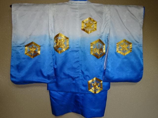 男児七五三詣り袴セット　6⃣　紋なし袴丈56cm