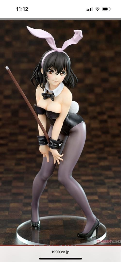 ストライクザブラッド姫柊雪菜バニーガール1/7フィギュア