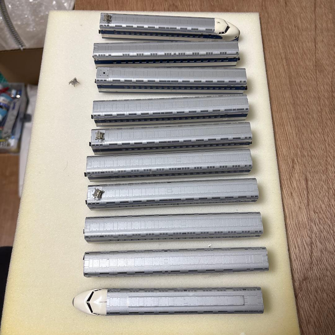 【ジャンク】エンドウ　0系　金属製　10両