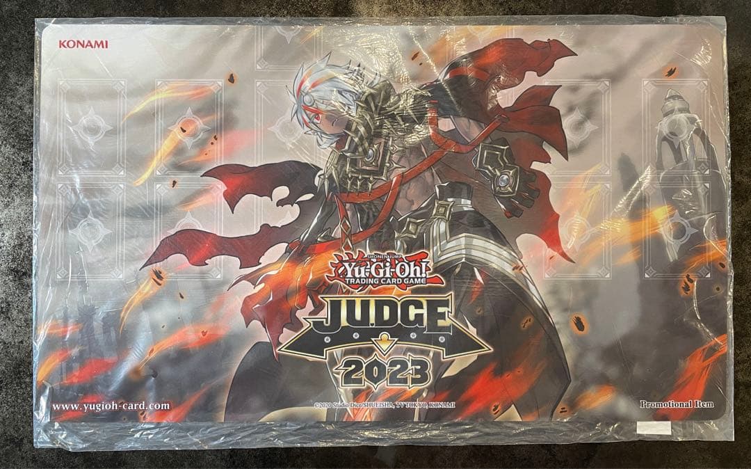 遊戯王 公式 JUDGE 2023 アルバスの落胤 プレイマット 未開封 海外