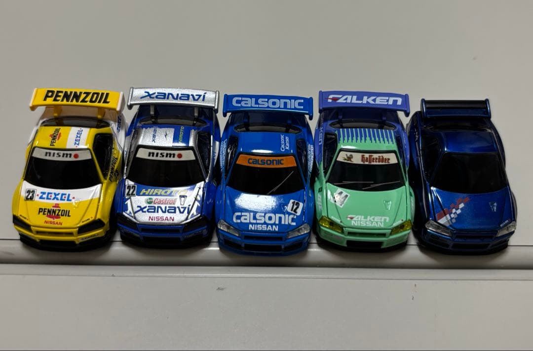 ★リアルギミック　チョロＱ　スカイライン GT-R R34 5台セット★
