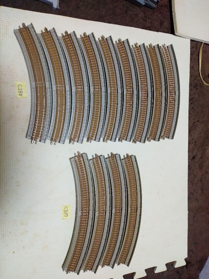 NゲージTOMiXレイアウトフルセット完成一式＋延長パーツセット室内灯他今週限り