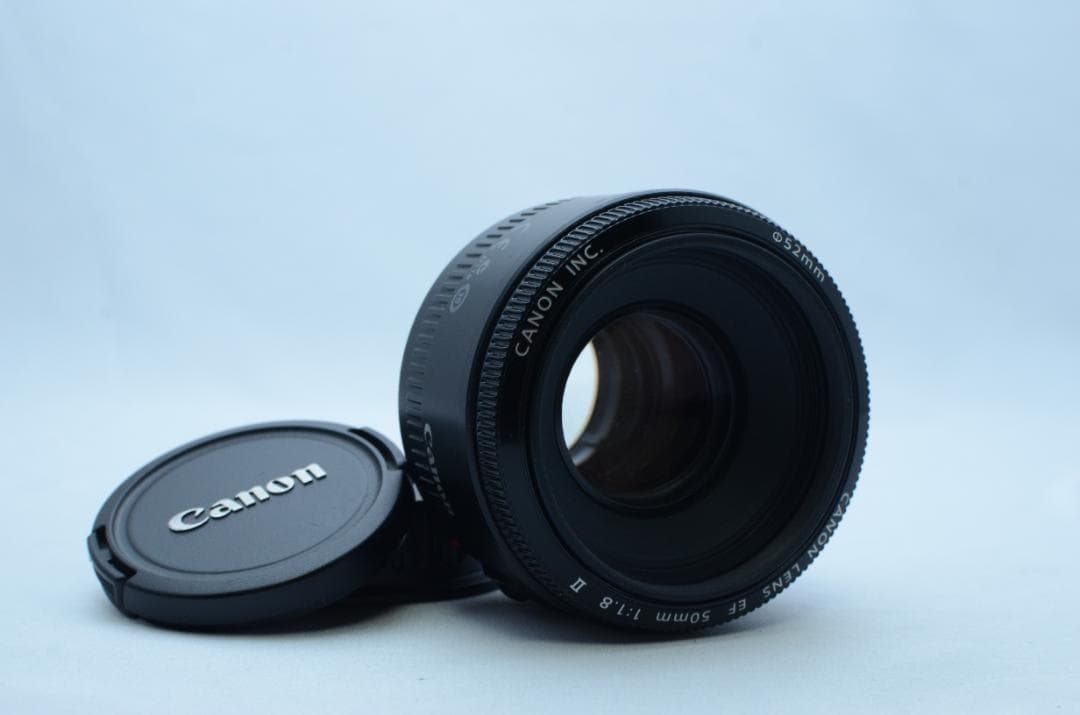 Canon EF 50mm 1:1.8 II キャノン カメラレンズ 美品