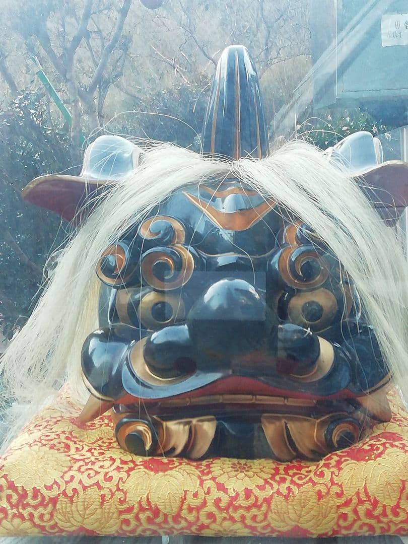 お神楽 耐熱性ガラスケース入り/ 悪い悪の神から守ってくれる