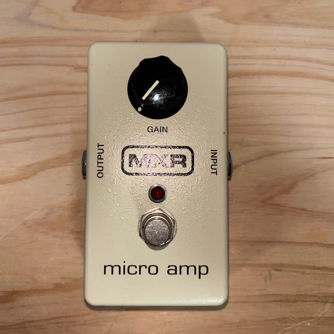 MXR micro amp マイクロアンプ