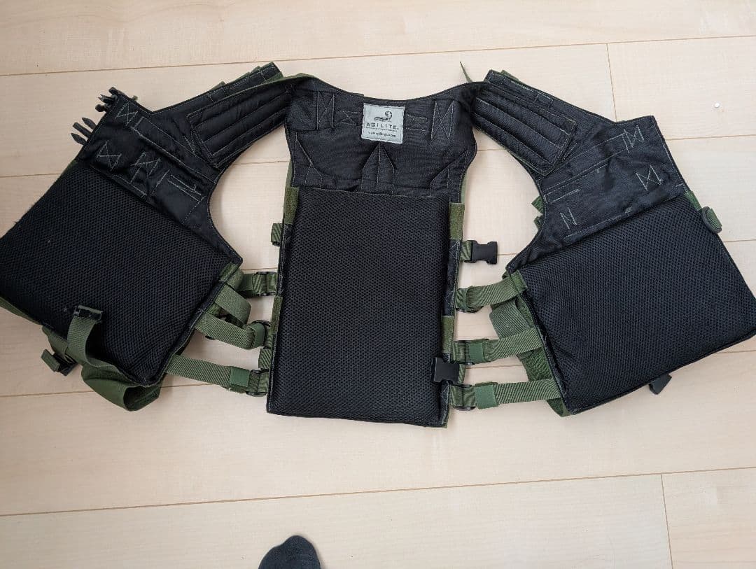 実物IDF イスラエル軍　ファーティグ上下+ベスト