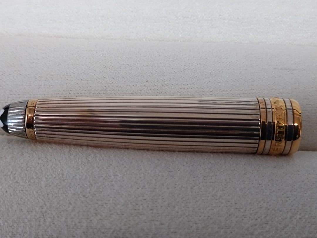 MONTBLANC　モンブラン　万年筆M　ソリテール1441 ドゥエ　Ag925