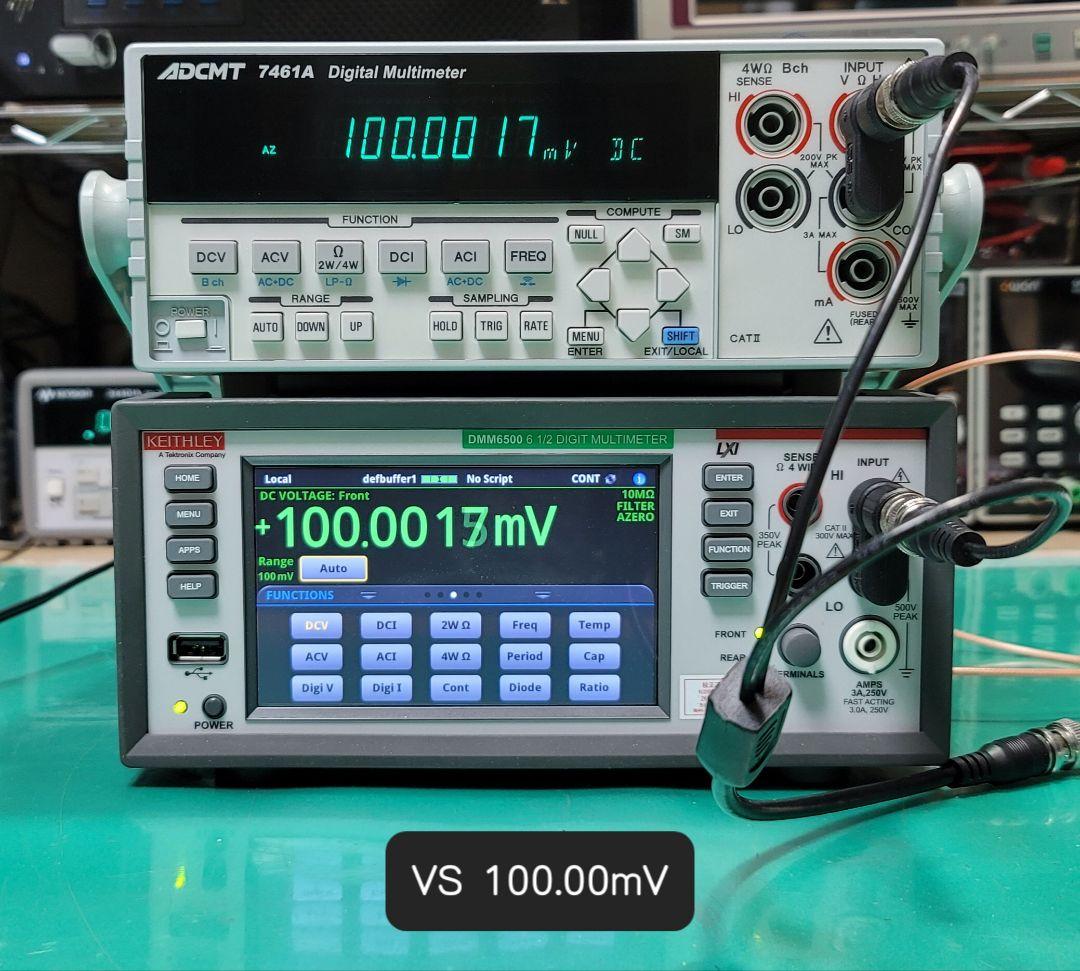 週末値引　ADCMT 7461A 6.5桁 DIGITAL MULTIMETER