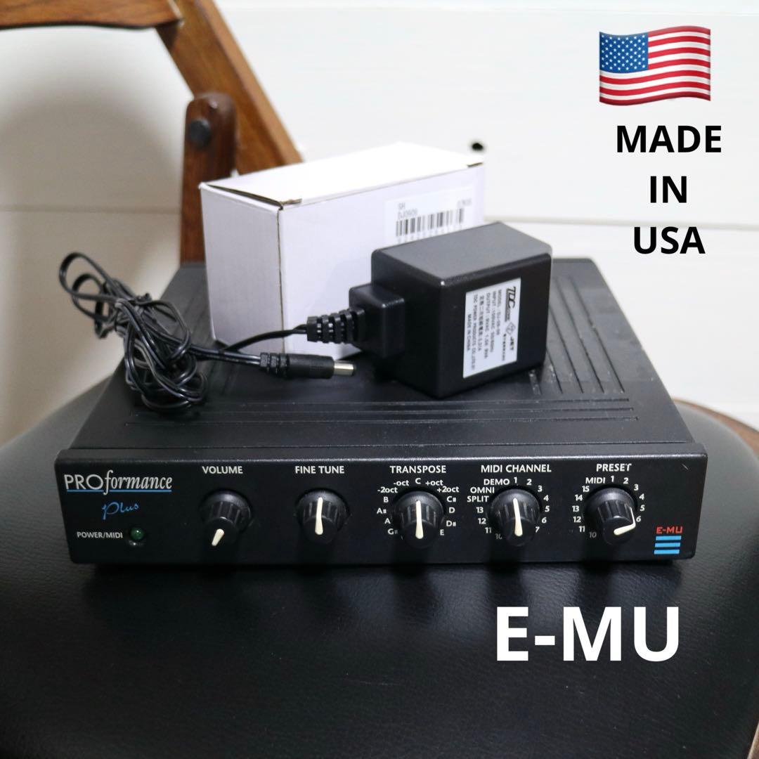 【希少】E-MU USA製 PROFORMANCE MIDI音源 94年 動作品