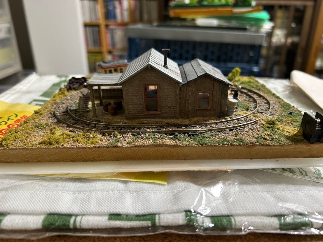 Nゲージ 鉄道模型 極小ジオラマ・レイアウト
