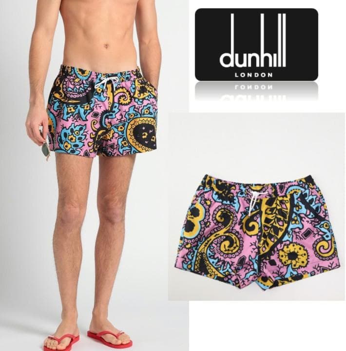 40,700円新品タグ付き【ダンヒル】インナーメッシュ付き 海パン 水着 M