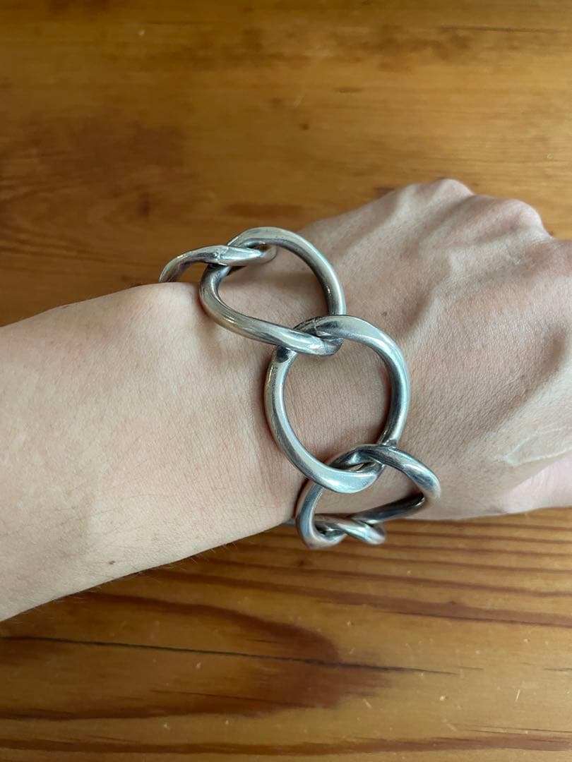 dechirico購入ヴィンテージビッグチェーンブレスレlailavintage