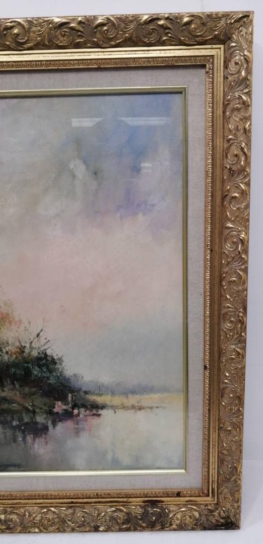 40%【真作】 アンナ・オルシェウスカ 風景 1988年 ポーランド N-9