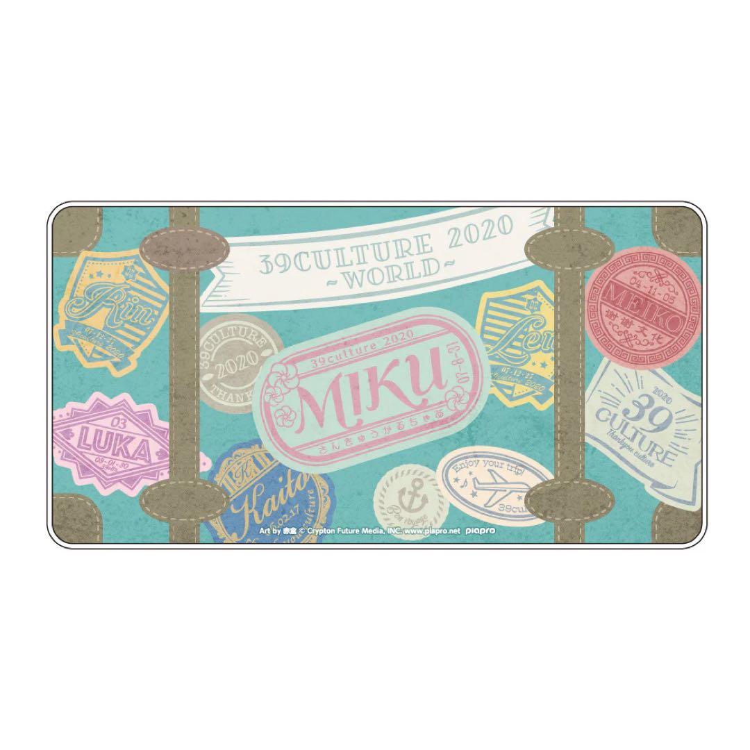 初音ミク モバイルバッテリー 39culture 2020 World 赤倉