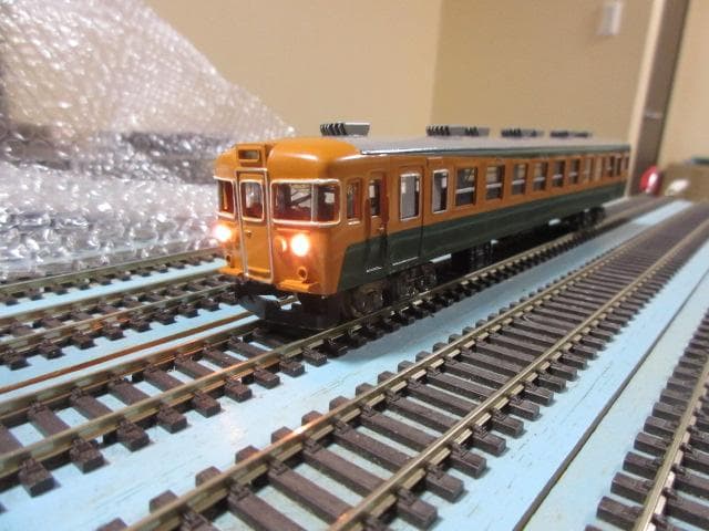 国鉄 急行形 153系電車 2両セット HOゲージ　(カツミ・カワイ製）