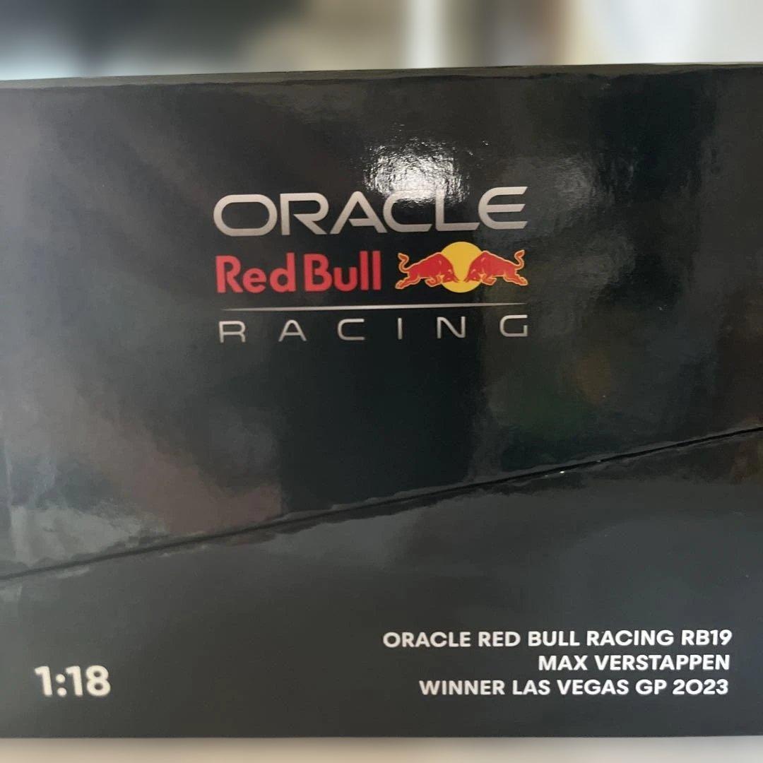 ミニチャンプス1/18レッドブルF1マックスフェルスタッペンラスベガスGP