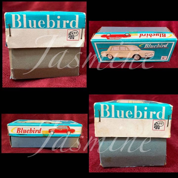 希少 ブルーバード レトロ アサヒ玩具 アサヒトーイ ブリキ ATC 昭和 レア