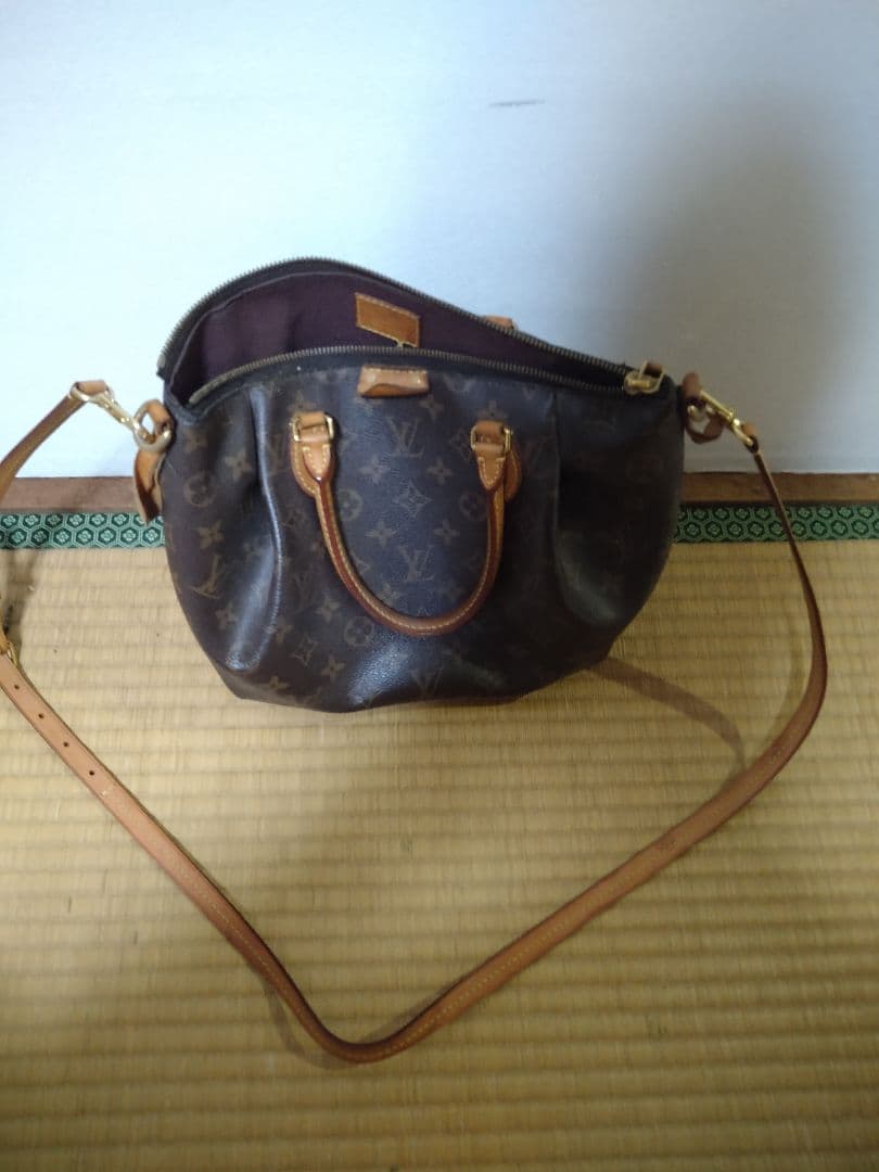 Louis Vuitton ブラウン モノグラム ショルダーバッグ