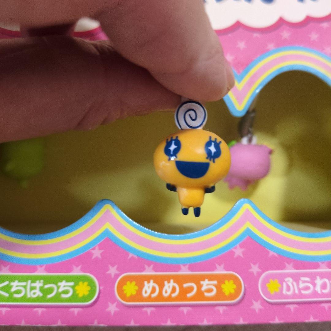 非売品 三菱 たまごっち ディスプレイPOP ミニフィギュアストラップ 全種