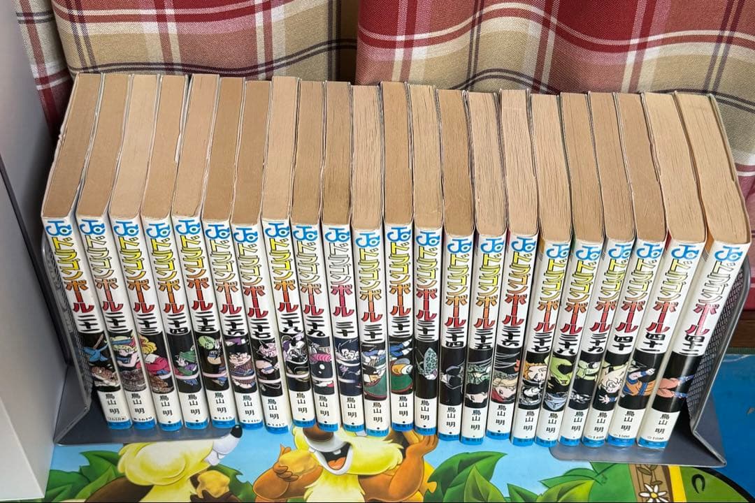 ドラゴンボール　全巻　旧コミック背表紙