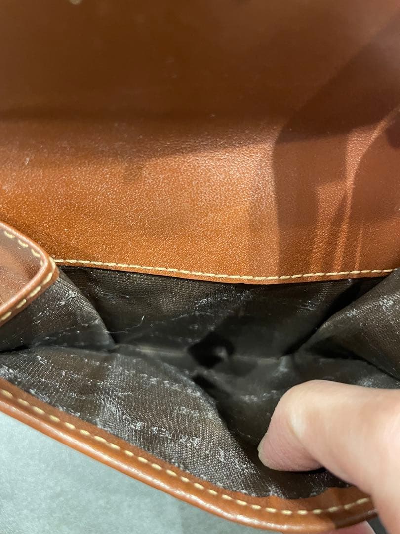 BURBERRY バーバリー 二つ折り財布 ノバチェック レザー ヴィンテージ