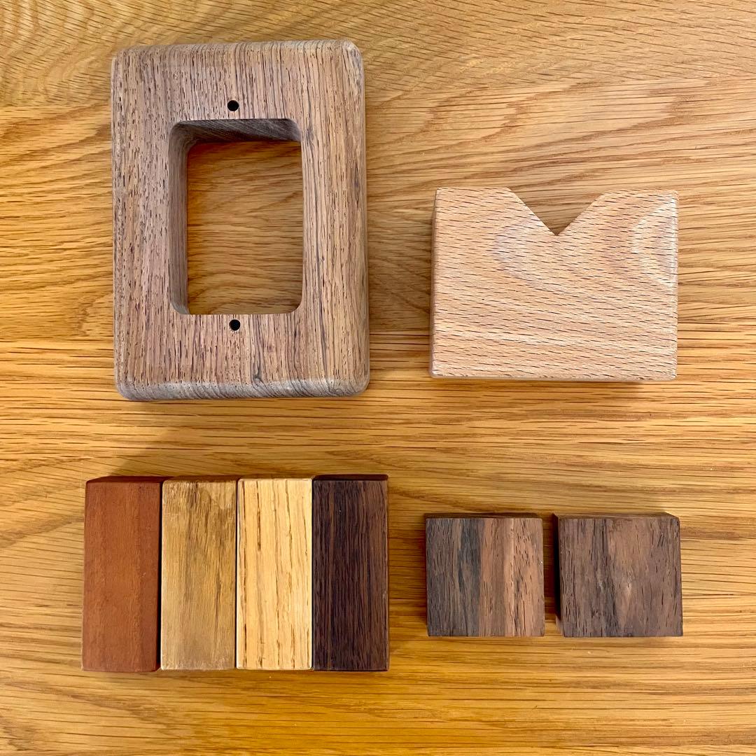 オーディオミジンコ製コンセントベース　ケーブルインシュレーター　セット